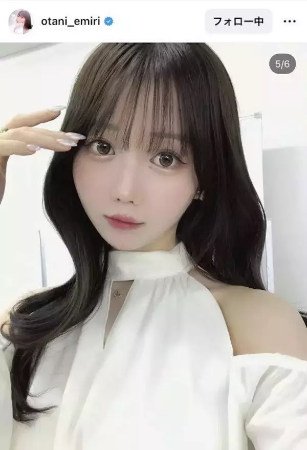 イコラブ・大谷映美里、透明感×上目遣いで色気マシマシ！「高嶺の花」「可愛すぎるーー」