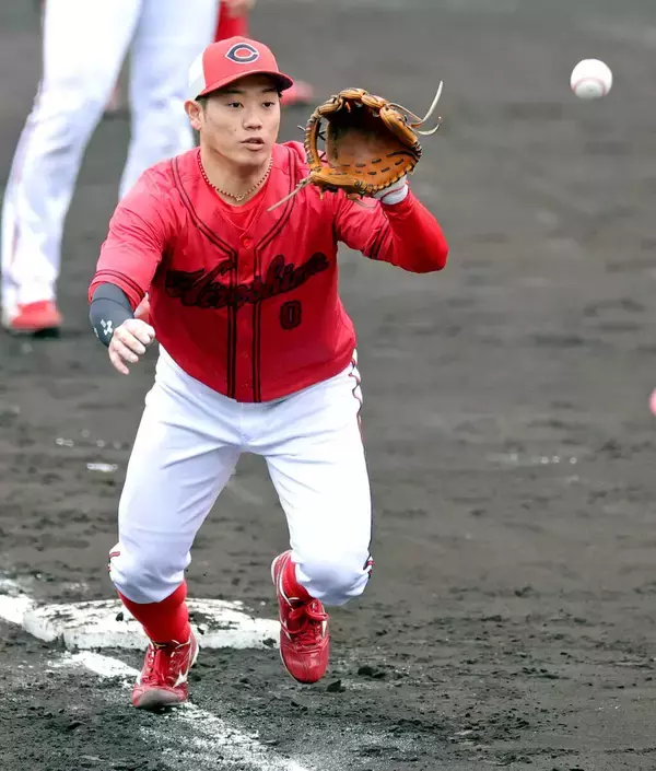 【広島】ドラ３勝田成、開幕１軍へ沖縄で猛アピール！小園は侍合宿＆矢野は２軍でアピールのチャンス