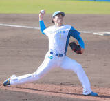 「【日本ハム】柴田獅子「腰の回転とかがうまくそろった感じ」　二塁打許すも最速１５１キロで１回無失点」の画像1