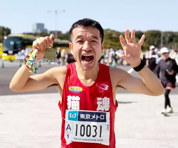 猫ひろし　２時間３１分１７秒で東京マラソン完走「もっと練習しよう！必ず自己ベストに挑戦するぞ！」