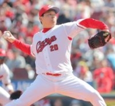 【広島】サンデー・栗林良吏、２勝目ならずも８回１失点快投に新井監督「本当に素晴らしい」