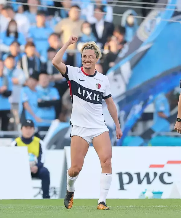 鹿島首位固め成功、鈴木優磨が１ゴール１アシスト…前半奮わずも後半に２得点、川崎に２―０