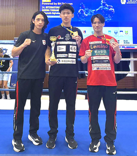 【ボクシング】大橋ジム所属のアマチュア選手が海外大会で活躍　祝聖哉が金メダル、原田周大が銀メダル