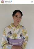 「夫は１４歳年下！「昼顔」女優の美ぼう「えぇわぁ」「可愛い過ぎるよぉ～」浴衣姿に絶賛…４６歳の伊藤歩」の画像1
