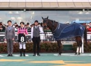 【阪神１１Ｒ・令月Ｓ】単勝１番人気のコンクイスタが早めに抜け出して勝利　松山弘平騎手「押し切ってくれて強かった」