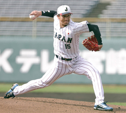 侍ジャパン守護神候補・大勢　ダルビッシュ直伝カットボールをライブＢＰで披露　「すごいところに投げてしまった」