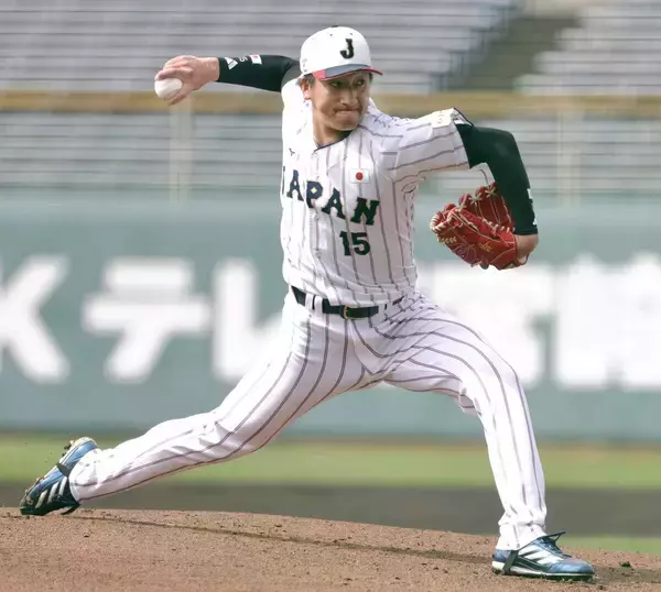 侍ジャパン守護神候補・大勢　ダルビッシュ直伝カットボールをライブＢＰで披露　「すごいところに投げてしまった」