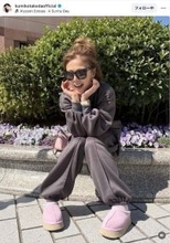 ５７歳・武田久美子、リラックスコーデで美腹筋を披露！「かっこいい」「ゴージャスーー」「めっちゃ爽やか」