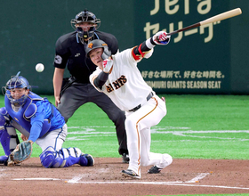【巨人】坂本勇人が開幕８試合目で初の代打出場　遊ゴロで１７打席ぶり快音はならず