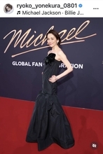 「オーラすごい！」米倉涼子、圧巻のブラックドレス姿に大反響「美しい！綺麗！ビジュ良すぎる！」…「だいぶホッソリ」の声も