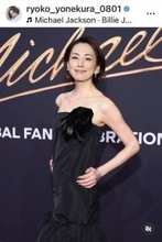 「オーラすごい！」米倉涼子、圧巻のブラックドレス姿に大反響「美しい！綺麗！ビジュ良すぎる！」…「だいぶホッソリ」の声も