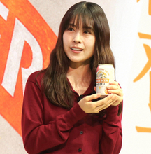 有村架純　ビールＣＭに初出演に大喜び「一番搾りが一番冷蔵庫に入っておりましたので、うれしいです」