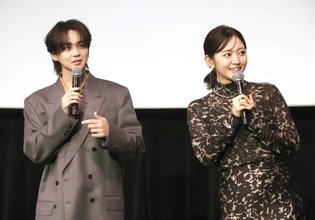 吉野北人＆鈴木愛理、ダブル主演映画をＰＲ「サスペンス感とポップ感の行き来がとても楽しかった」