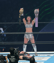 上谷沙耶、２冠統一戦で朱里に敗れる…「負けた理由…沙弥様働きすぎ…明日から休む」…１・４東京ドーム