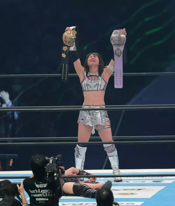 上谷沙耶、２冠統一戦で朱里に敗れる…「負けた理由…沙弥様働きすぎ…明日から休む」…１・４東京ドーム