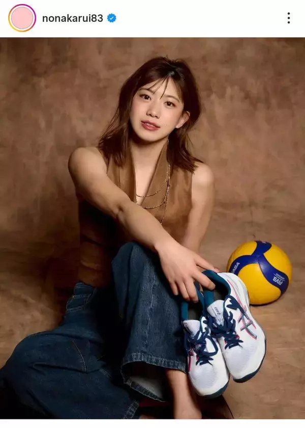 今年の日本代表選外も…「かわいいだけじゃだめですか？」バレー選手にネット衝撃「モデルさん」野中瑠衣