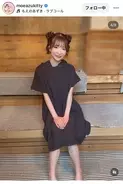 もえあず、大食いではなく「サウナーとして」初仕事！ウェア姿が「可愛いい」「信念など伝わってきました」