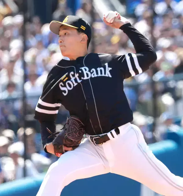 【ソフトバンク】前田悠伍が５回１失点で降板　初回に押し出し四球与えるも、２回以降は４イニング連続３者凡退の快投「２回以降は自分の投球ができた」