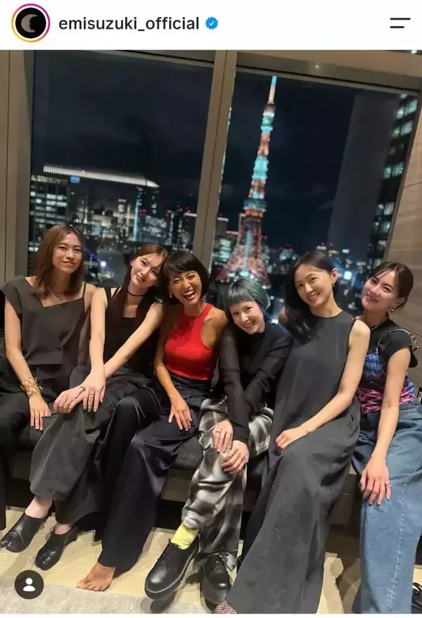 鈴木えみ「セブンティーン」モデル大集合！徳澤直子、木村カエラ、安座間美優、尾形沙耶香、紺野ゆり「黄金期ですね」の声