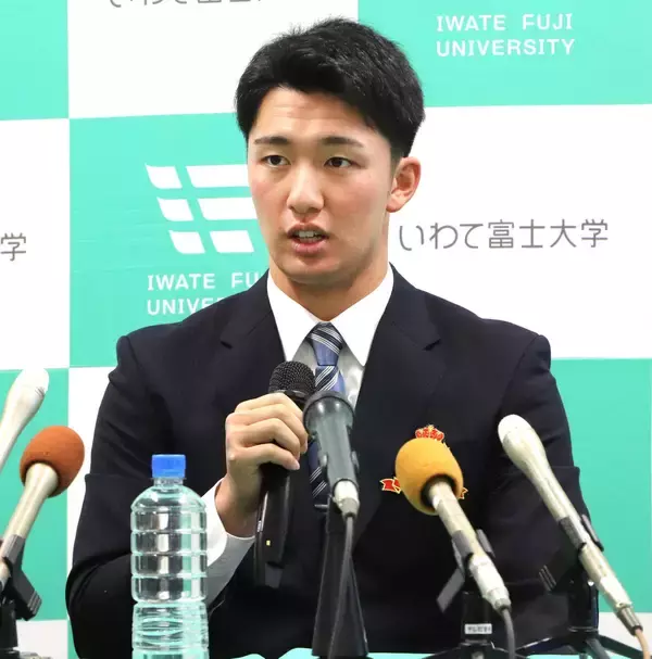 【オリックス】ドラフト１位・角田楓斗「最終的には日本一の投手に」最速１５３キロ“みちのくのドクターＫ”が偉大な先輩追い進化誓う