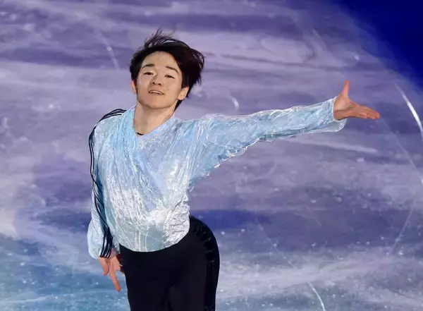 鍵山優真　メダリスト・オン・アイスで「試合から解放された喜びを体全体で表した」