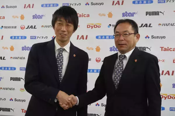 【Ｊ１清水】市川大祐ユース監督が就任会見「プレミア昇格」「トップチームでプレーする選手育てる」