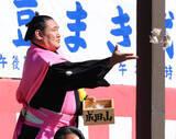 「横綱・豊昇龍が成田山新勝寺で豆まき「ケガがないように」元イングランド代表ベッカム氏の次男が部屋を訪れ「ビックリ」」の画像1