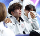 「【五輪】佐藤駿　羽生結弦さんに憧れ、目指してきた五輪の舞台　「１位を取りたかった」と悔し涙も、誰もが認める満点デビュー」の画像1