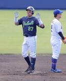 「【ヤクルト】中村悠平、中日・高橋宏斗との「侍対決」で貫禄二塁打　２３年ＷＢＣの“胴上げ捕手”が今季初実戦で初安打」の画像1