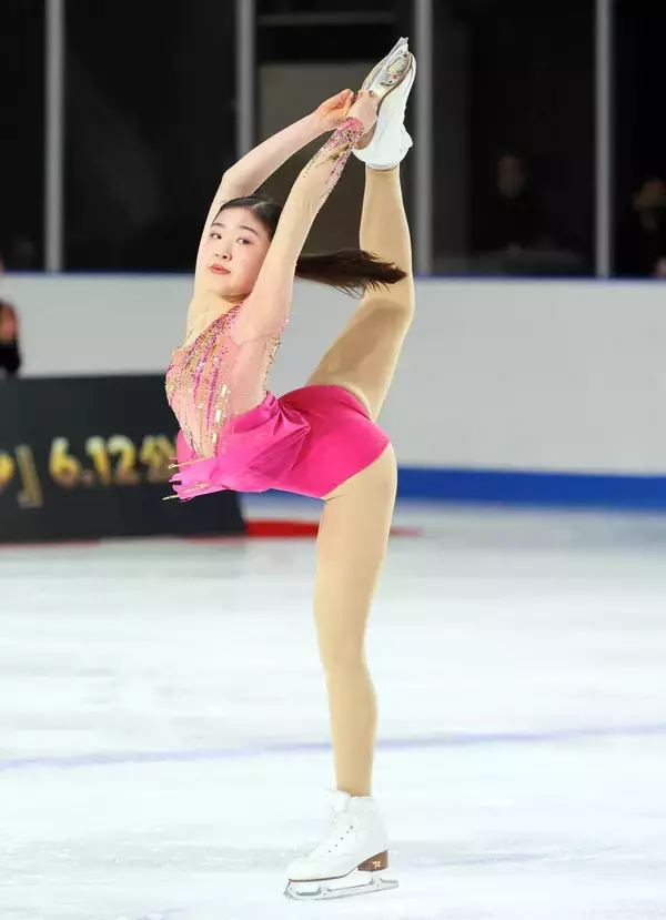 【フィギュア】千葉百音、将来は「スポーツを支える仕事に就けたら」　木下グループの入社式で新入社員へ祝福の舞