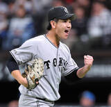 「【巨人】井上温大が５回２失点で今季４勝目「初回から飛ばして、１人１人と勝負」　立ち上がりから今季最速タイ１５２キロ計測」の画像1
