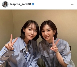 南沙良、大物女優とシミラールック「美の共演」「本当に美人」「仲良しで嬉しい」