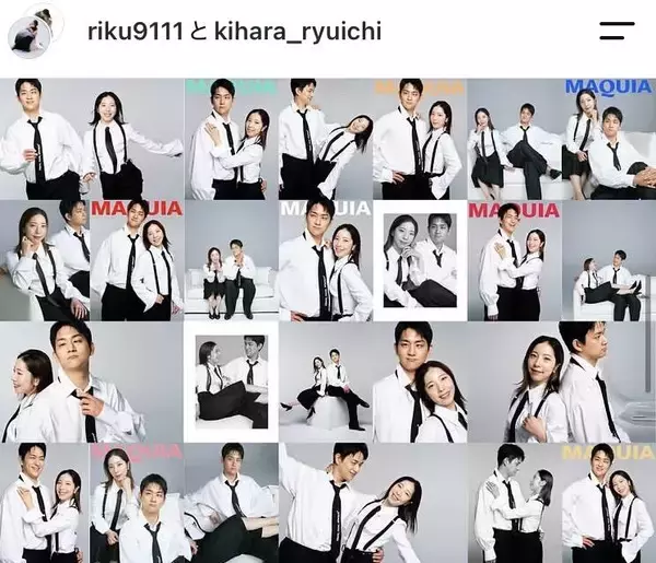 りくりゅう、密着＆見つめ合う姿に騒然「ドキドキしちゃいました」「美男美女」８月に婚約発表「あか抜けて…」