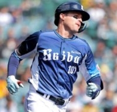 【西武】１軍合流のネビンが背番号「１０１」のユニホームで出場