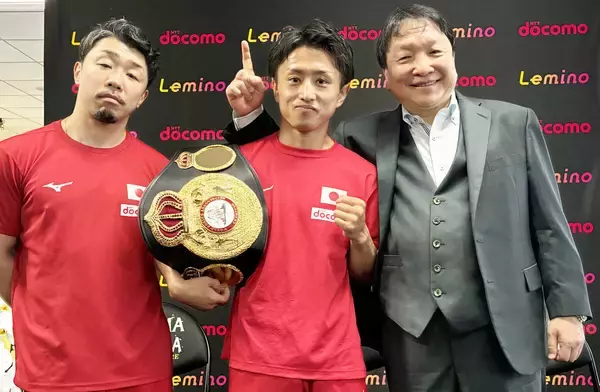 【ボクシング】世界初奪取の石井武志　無傷の顔で一夜明け会見　湧き出た「不思議な縁」…大橋ジム３人目の日本史上最短ＫＯ、３世代続きWBAミニマム級、左ボディー