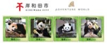 アドベンチャーワールドがパンダデジタルフォトカードの配布に協力