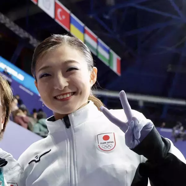 【五輪】坂本花織　鍵山優真のフィギュア団体ＳＰ好演に喜び爆発　「１位だ！　やったー！！　いえーい！！！」