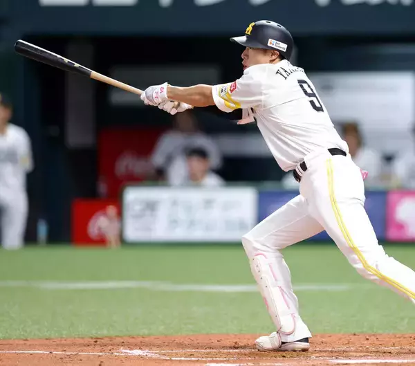 【ソフトバンク】柳田悠岐が同点の７号ソロ「どうやって打ったかはわかりません」フルスイングした打球は左中間テラス席へ