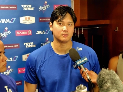 大谷翔平、対菅野智之は通算４本目…投手別２位に浮上　日米通算打率・６９２も「たまたま長打が出てますけど…」「何かに集中して張るわけではなくて」
