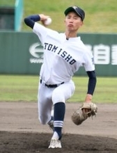【高校野球】富山商が県大会Ｖ…右腕、山本心太郎が３安打完封