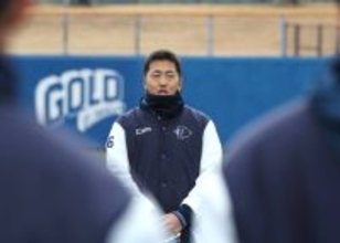 【西武】四国銀行出身のドラフト６位・川田悠慎が地元に凱旋　ウォーミングアップ前にあいさつ