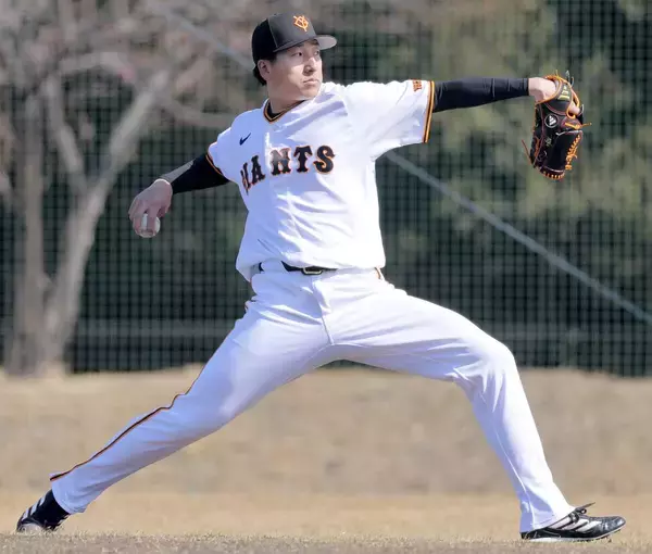 【巨人】大勢が今季初実戦形式　ＷＢＣ球で２安打２奪三振　侍ジャパンの宮崎合宿参加へ