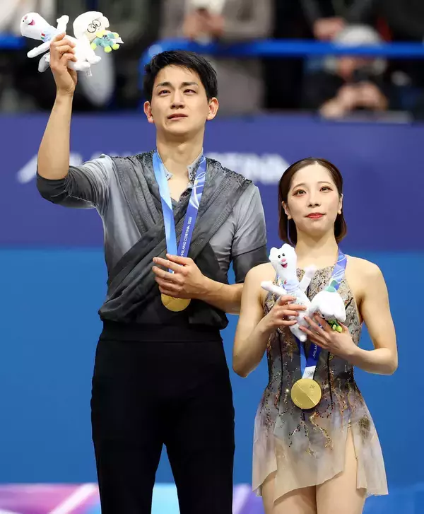 「一緒に泣いてください」りくりゅうペアが大逆転金メダル…織田信成氏が号泣「よかった」…「サン！シャイン」