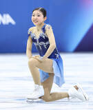 「【五輪】４位の千葉百音、現地から一問一答　坂本花織と涙で抱き合い「こういう忘れられないスケーターになりたい」…フィギュア女子」の画像1