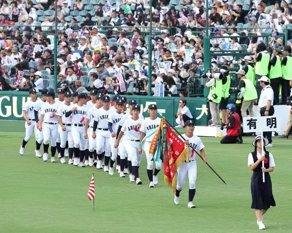 【甲子園】熊本代表・有明への大拍手にネット上も感動の声「スタンドの皆さんの温かい拍手　ありがとうございます。頑張れ有明！」