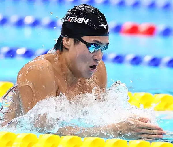 【競泳】松下知之、個人２冠へ４００Ｍ個メで予選１位通過　王者・マルシャンが現地観戦？「自分らしいレースを」…アジア大会