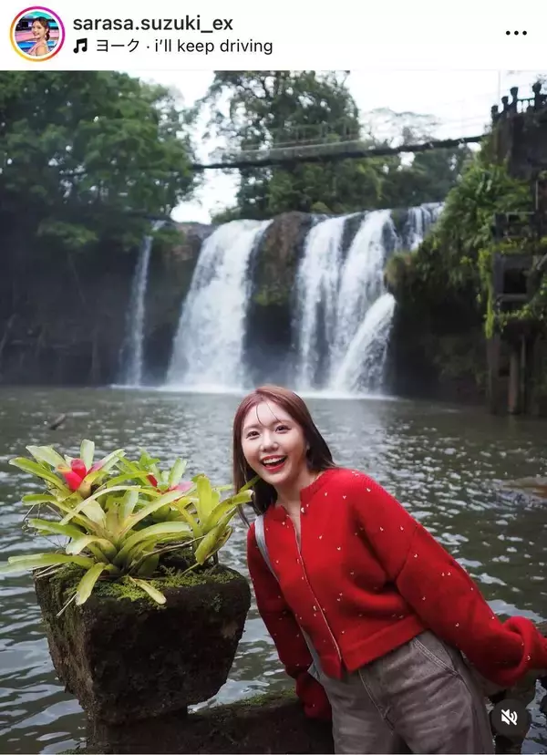 Ｍステ卒業のテレ朝・鈴木新彩アナが印象ガラリ！「いい女だわ」「美人」「髪の毛あけぇ〜」「真っ赤」最新姿に騒然