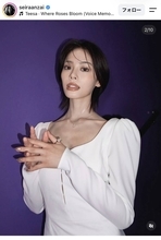 安斉星来、大胆な美背中ショットに反響大！「宝塚の男役スターみたい」「背中綺麗」「圧倒的美人」などの声