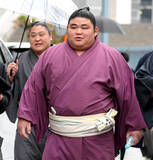 「伯桜鵬改め伯乃富士「自分の結果で広めていきたい」　伯の字は「地元への思いと、当時の師匠にもらった思いもある」」の画像1