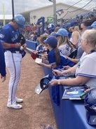 岡本和真、ＷＢＣ合流前最終打席で左翼線に２点二塁打「ケガ無く終われて良かった」